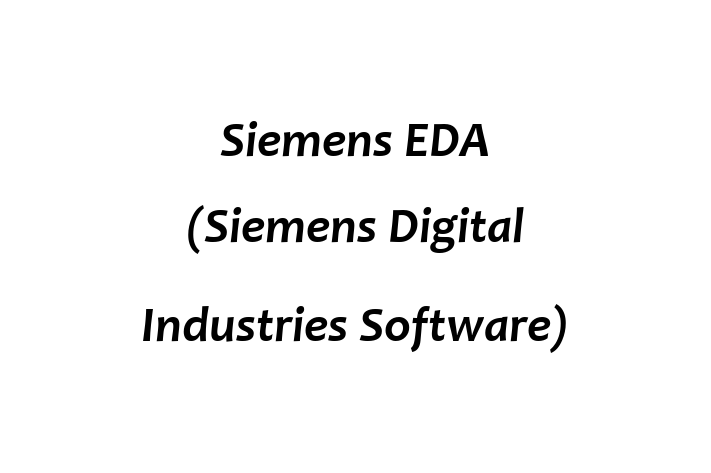 Employee Relations Siemens EDA Siemens Digital Industries Software