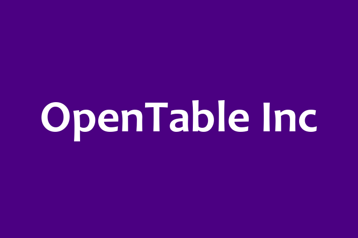 Tech Solutions Company OpenTable Inc