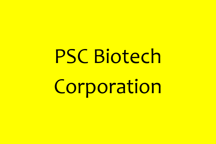 Software Development Firm PSC Biotech Corporation