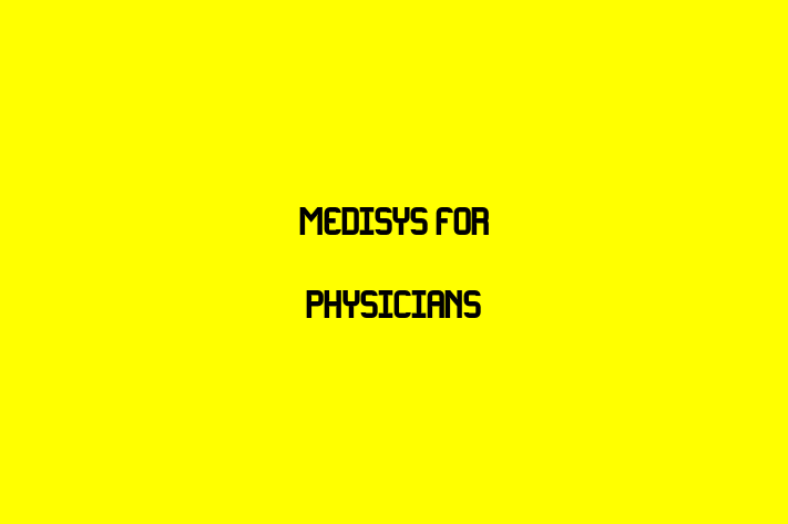 Employee Resource Management MediSYS for Physicians