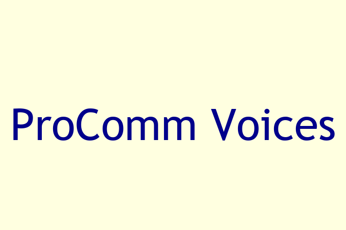 Software Firm ProComm Voices