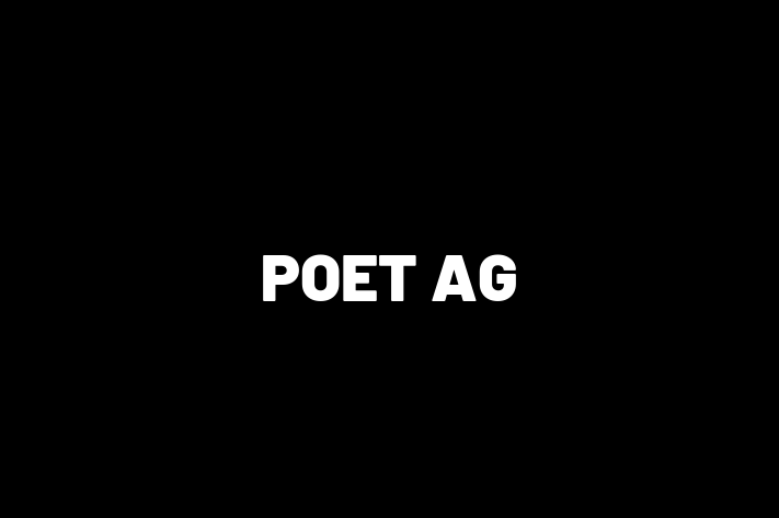 Tech Firm POET AG