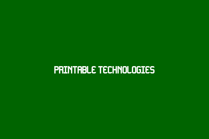 Software Firm Printable Technologies