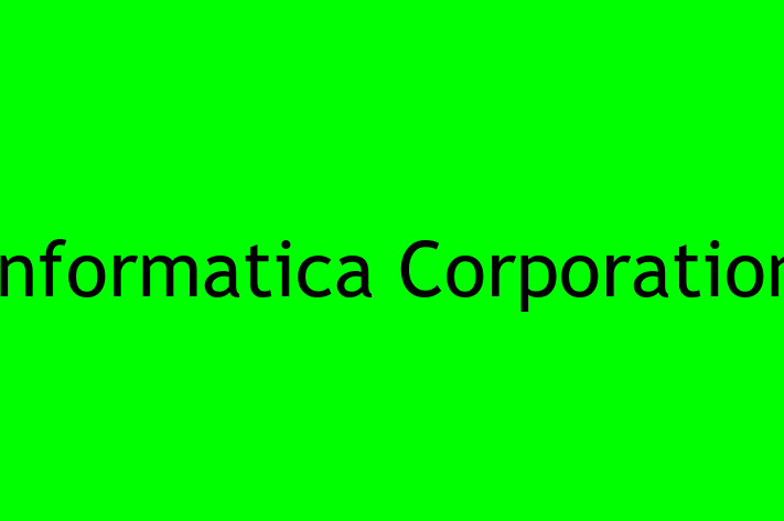 Digital Solutions Provider Informatica Corporation