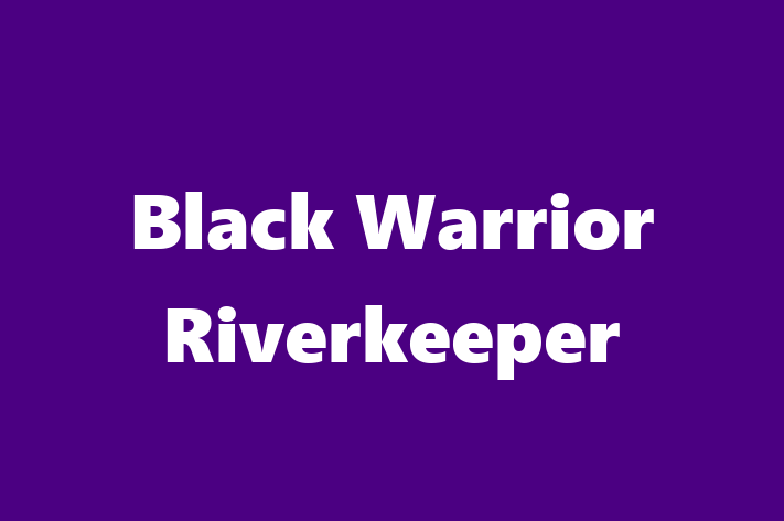 Software Development Company Black Warrior Riverkeeper