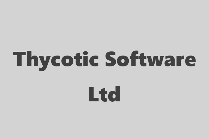 Technology Solutions Firm Thycotic Software Ltd