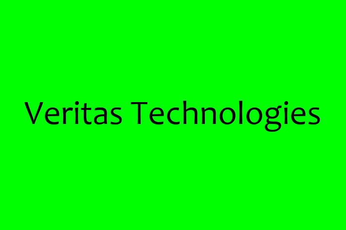 Software Solutions Provider Veritas Technologies