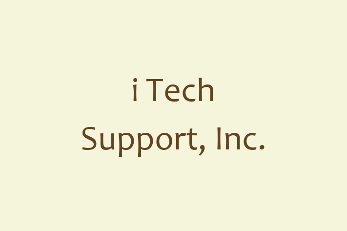 Software Development Firm i Tech Support Inc.