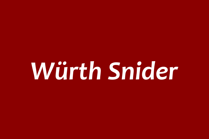 Tech Firm Wrth Snider