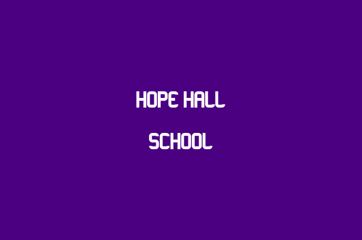 People Management Hope Hall School