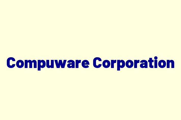 Software Services Company Compuware Corporation