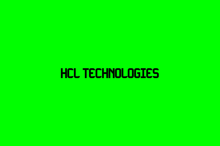 Software Development Firm HCL Technologies