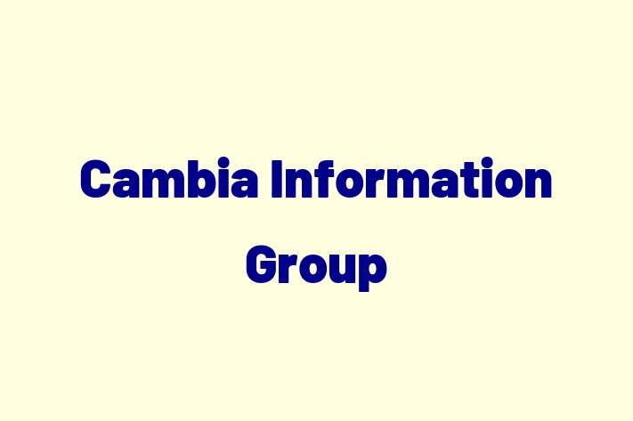 Software Services Company Cambia Information Group