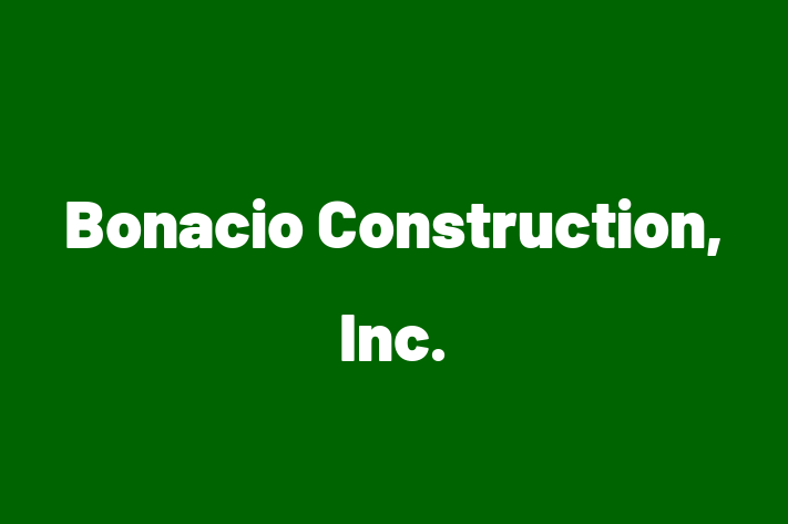 Employee Resource Management Bonacio Construction Inc.