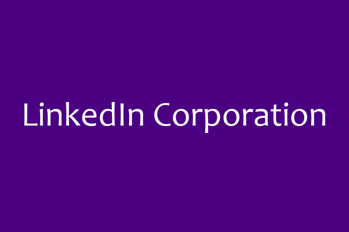 Software Firm LinkedIn Corporation