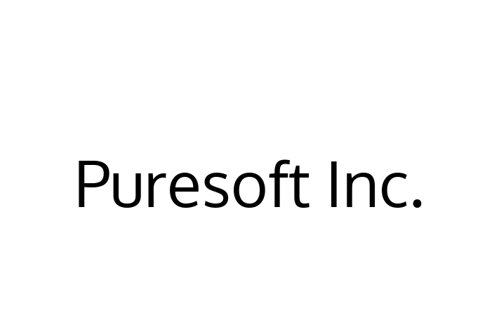 Technology Solutions Firm Puresoft Inc.