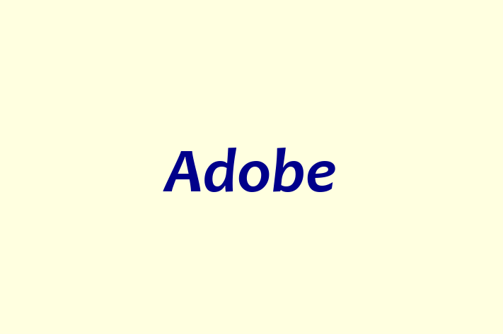 Software Firm Adobe