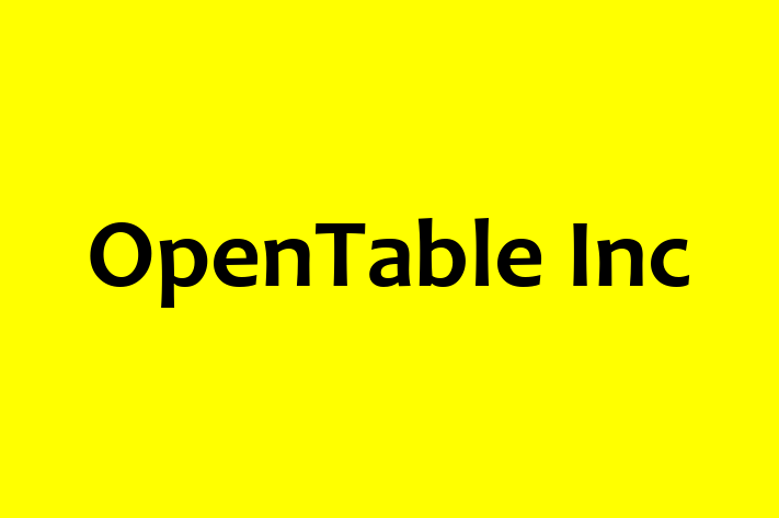 Technology Company OpenTable Inc