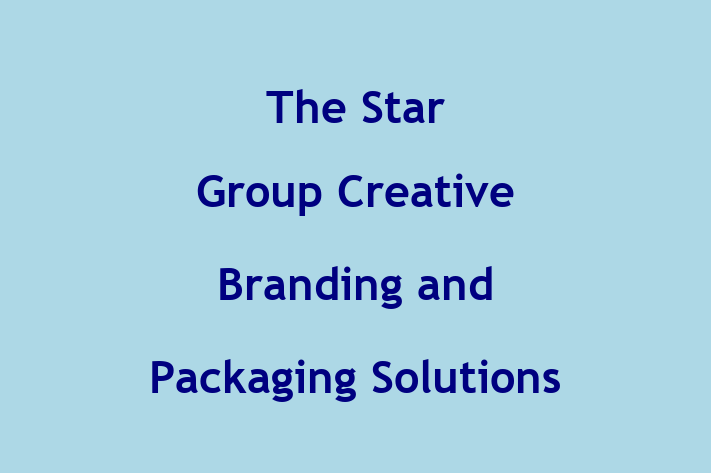 Digital Solutions Provider The Star Group  Creative Branding and Packaging Solutions