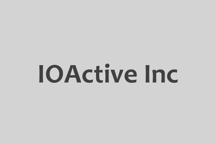 IT Company IOActive Inc