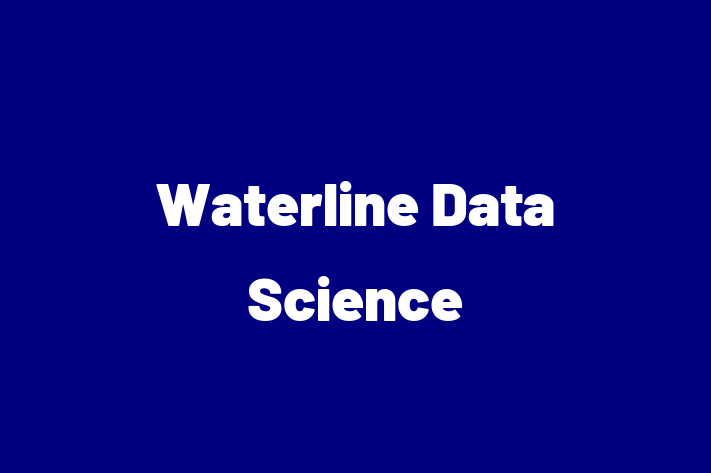 Technology Company Waterline Data Science