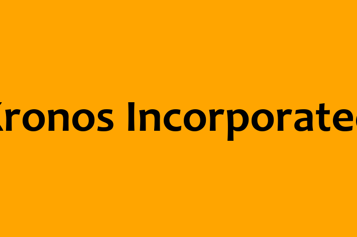 Tech Firm Kronos Incorporated