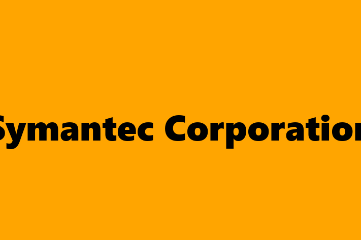 Digital Solutions Provider Symantec Corporation