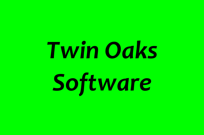 Software Firm Twin Oaks Software