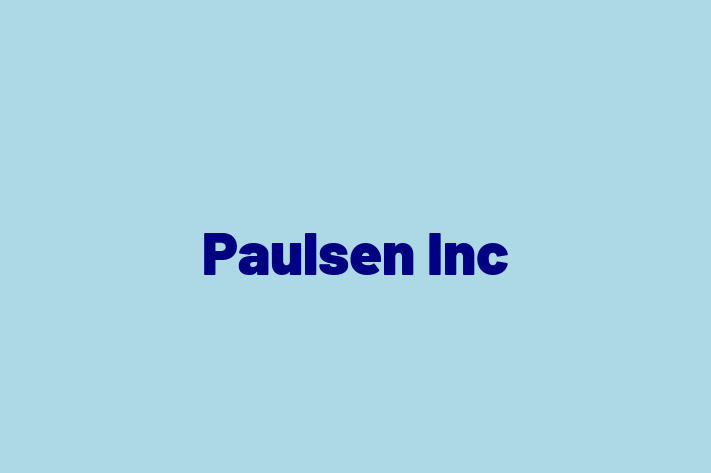 Employee Relations Paulsen Inc