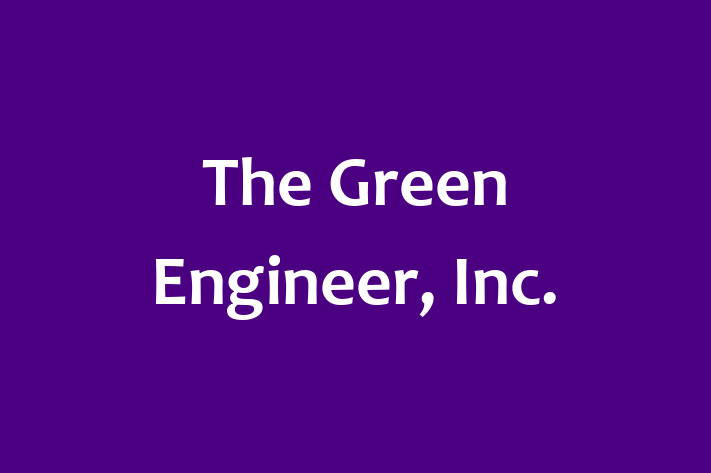 Application Development Company The Green Engineer Inc.