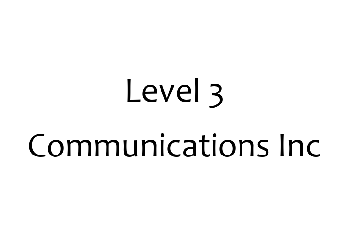 Tech Firm Level 3 Communications Inc