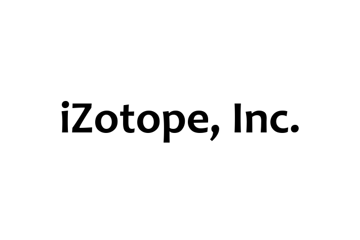 Software Consultancy iZotope Inc.