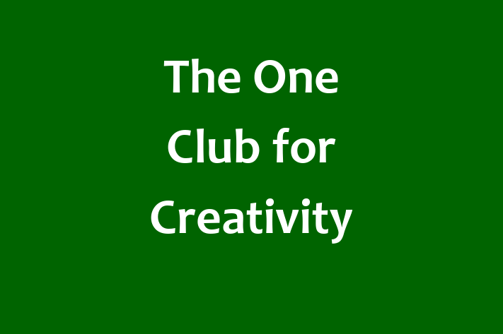 Employee Resource Management The One Club for Creativity