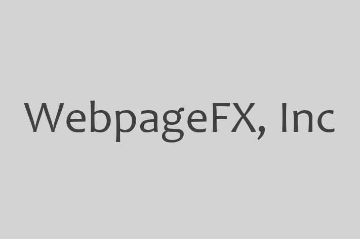 Software Development Firm WebpageFX Inc