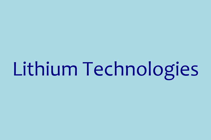 Software House Lithium Technologies