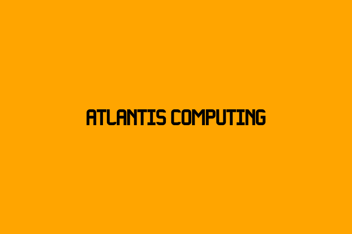 Tech Solutions Company Atlantis Computing