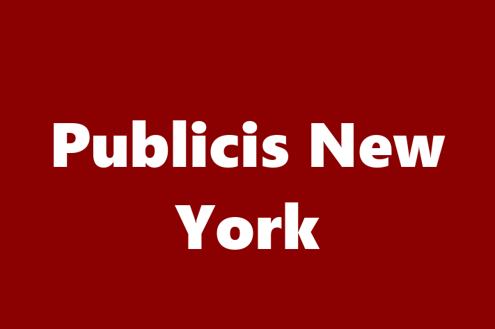 Tech Solutions Company Publicis New York