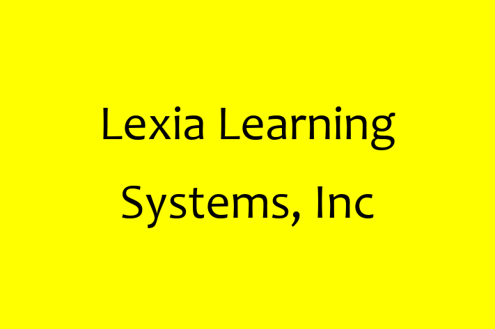 Software Consultancy Lexia Learning Systems Inc