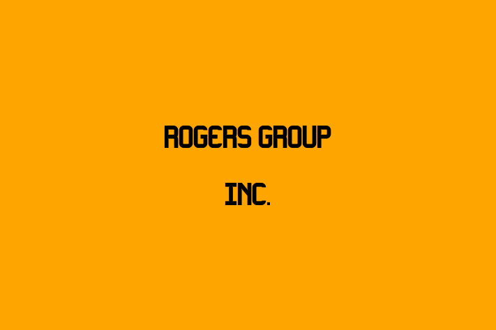 Human Resource Management Rogers Group Inc.