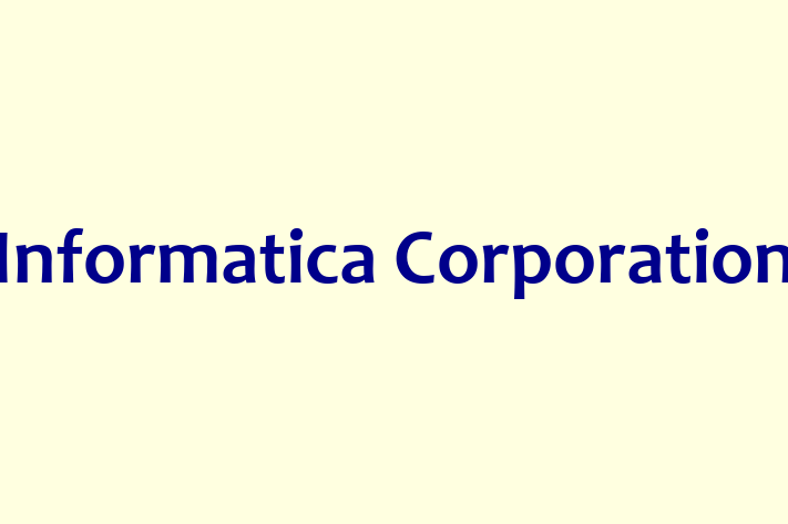 Technology Solutions Firm Informatica Corporation