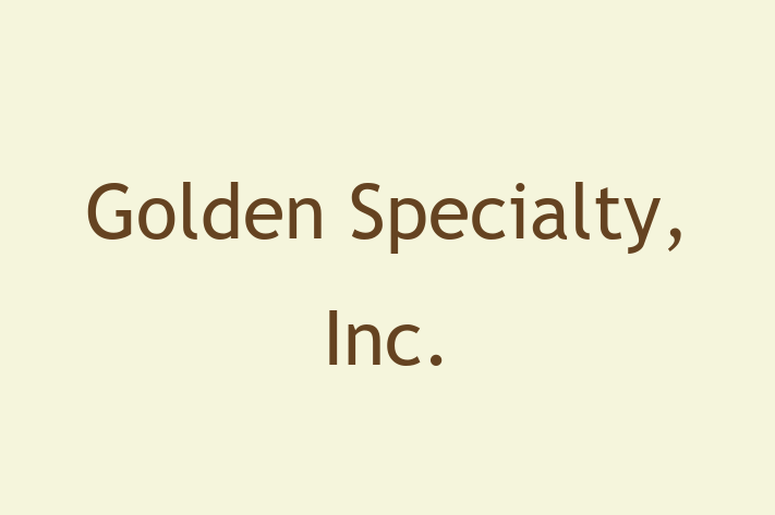 Digital Solutions Provider Golden Specialty Inc.