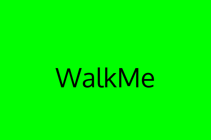 Application Development Company WalkMe