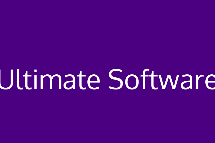 Tech Solutions Company Ultimate Software