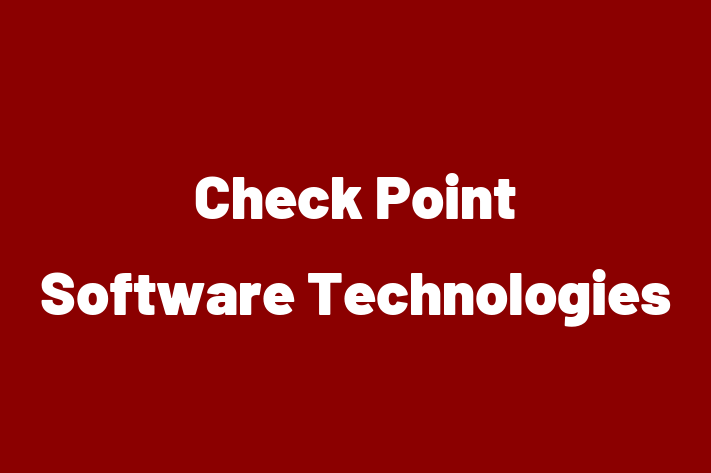 Tech Solutions Company Check Point Software Technologies