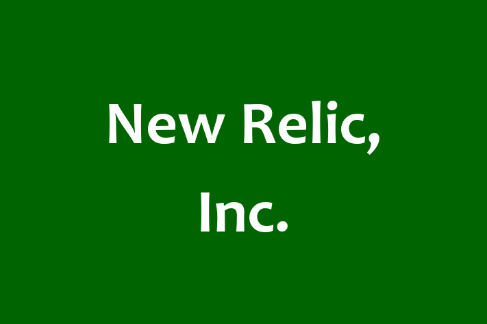 Software Firm New Relic Inc.