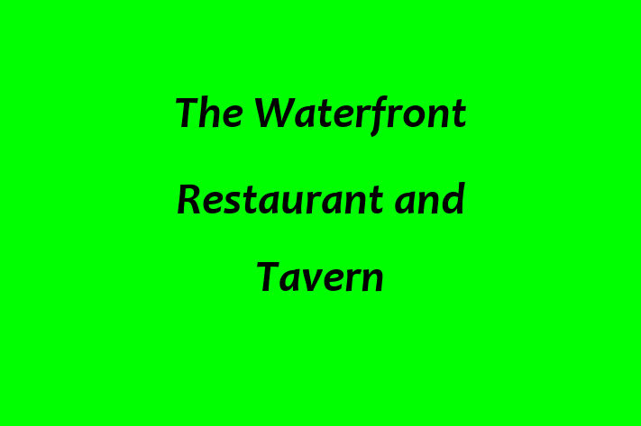 Employee Resource Management The Waterfront Restaurant and Tavern