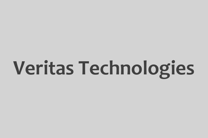 Software Development Firm Veritas Technologies