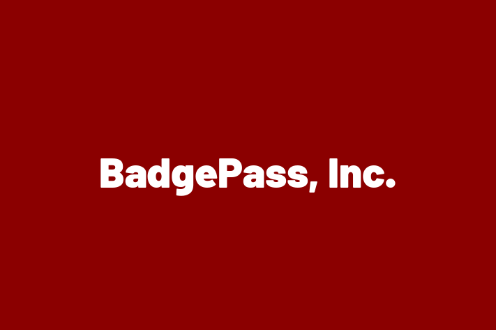 Software Firm BadgePass Inc.