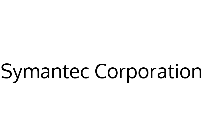 Software Solutions Provider Symantec Corporation