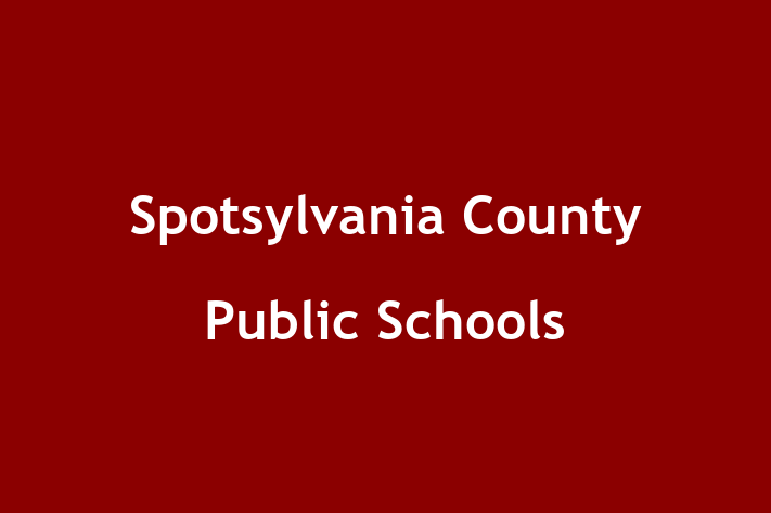 Personnel Management Spotsylvania County Public Schools